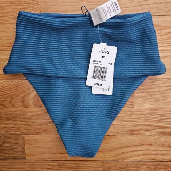 L*Space Eco Chic Repreve Desi Bikini Bottom Size XS For Women's - Picture 12 of 14